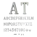 Altura 2,5cm - LETRAS Y NUMEROS