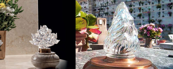 Lapidi In Ceramica Lampade Votive Per Lapidi, Tombe E Cappelle - Foto 5