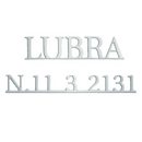 Letras en acero inoxidable para lápidas y nichos - Fuente Romano Inox - Chapa cortada por láser