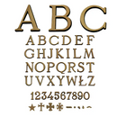Altezza 1,5cm - LETTERE E NUMERI