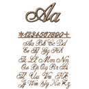 Lettere in corsivo singole