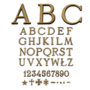 Altezza 4cm - LETTERE E NUMERI