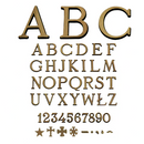 Altezza 5cm - SOLO LETTERE