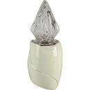 Lámpara votiva para cementerio Why 10x10cm - En porcelana Marfil, de pared WHY158P/A