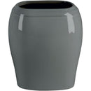 Grabblumentopf Liscia 19x17cm - Aus Porzellan Grau, Wand LI142P/G