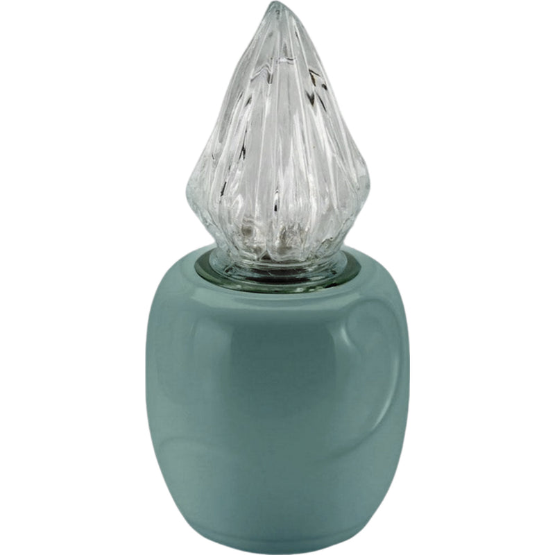 Lampe votive Sharon 10x10cm - En porcelaine Vert, murale SH126P/V