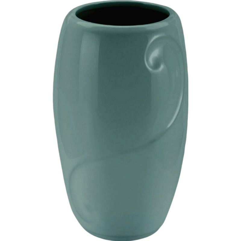 Vase funéraire Sharon 21x13cm - En porcelaine Vert, au sol SH124T/V