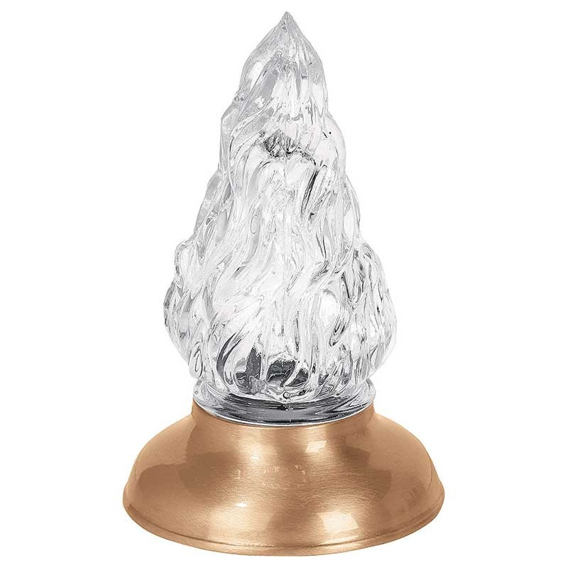 Lampe votive encastrée 16.5cm - Bronze, sur pied 1055-F3