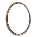 Ovaler Fotorahmen aus Bronze - 9x12cm - Wandmontage - 1222-2
