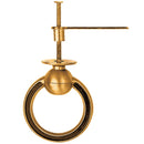 Anilla para fines decorativos y para tirar cómodamente de las tapas de las lápidas - Bronce lacado en negro disponible en Ø8cm y Ø11cm - Modelo 1306