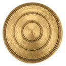 Borchia di supporto portante e decorativa per lapidi – In bronzo disponibile da Ø 3,5cm / 4,5cm e 5,5cm - Modello Circolare 1317