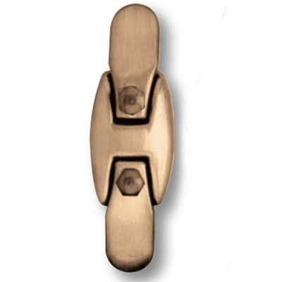 Verankerungsschlüssel für Nischen und Grabsteine - 16 cm Bronze (8 cm Sockel) - Modell 1603-8MA