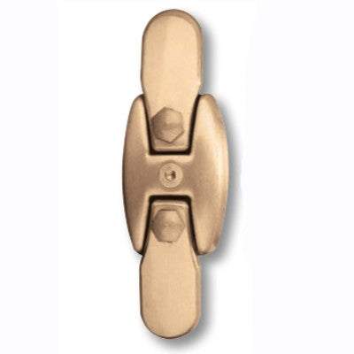 Dübelschlüssel für Nischen und Grabsteine - Bronze 16cm (8cm Sockel) - Modell 1618-8MA