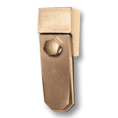 Chiavarda ancorante di fissaggio per nicchie e lapidi – In bronzo da 9,5cm (4,5cm di base) - Modello 1622-8MA