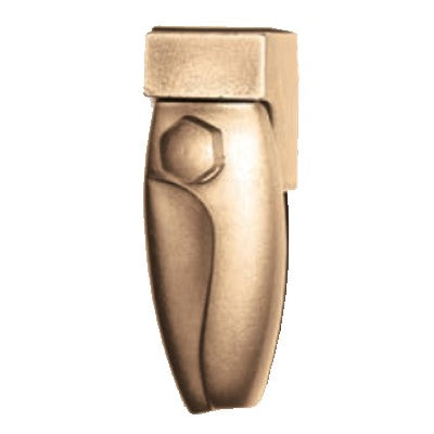Clé d'ancrage pour niches et pierres tombales - Bronze 9cm (base 3.6cm) - Modèle 1625-8MA