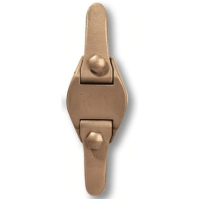 Chiavarda ancorante di fissaggio per nicchie e lapidi – In bronzo da 18cm (8cm di base) - Modello 1656-8MA