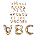 Lettere per lapidi in bronzo - Stile Passion - Caratteri singoli