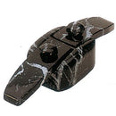 Chiavarda ancorante di fissaggio per nicchie e lapidi – In bronzo Marmorizzata Schwarz da 14,5x4,7cm - Modello 1706/MS