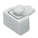 Llave de anclaje para nichos y lápidas - Bronce Botticino jaspeado 17,5x2,6cm - Modelo 1712/ML