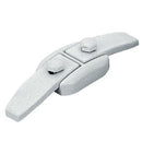 Llave de anclaje para nichos y lápidas - Bronce lacado blanco 14,9x2,5cm - Modelo 1714/ML