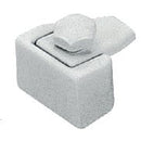 Llave de anclaje para nichos y lápidas - Bronce lacado blanco 4,1x3,4cm - Modelo 1720/ML