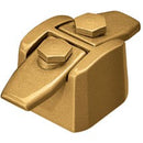 Chiavarda ancorante di fissaggio per nicchie e lapidi – In bronzo da 7,3x3,4cm - Modello 1721