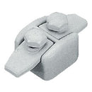 Llave de anclaje para nichos y lápidas - Bronce lacado blanco 7,3x3,4cm - Modelo 1721/ML