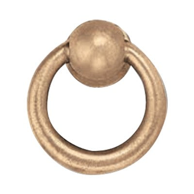 Anellone per scopo decorativo e per tirare comodamente i coperchi delle lapidi - In bronzo da Ø 7,5cm - Modello 1904