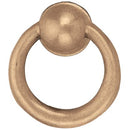 Anilla para fines decorativos y para tirar cómodamente de las tapas de las lápidas - Bronce, Ø 11cm - Modelo 1905