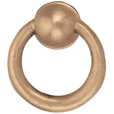 Anellone per scopo decorativo e per tirare comodamente i coperchi delle lapidi - In bronzo da Ø 11cm - Modello 1905