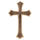 Figuras para nichos - Cruz de Bronce 20x12cm - Fijación a pared 2025-20