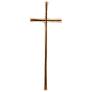 Figuras para nichos - Cruz de Bronce 38,5x13,5cm - Fijación a pared 2026-38