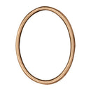 Ovaler Fotorahmen aus Bronze - verschiedene Größen - Wandmontage - 204