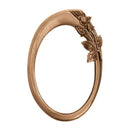 Marco de bronce para fotocerámica oval - diferentes medidas - Para pared - 206