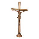Figuras para nichos - Cruz con Cristo de Bronce 45x21cm - De pie 2089
