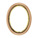Marco de bronce para fotocerámica oval - diferentes medidas - Para pared - 214