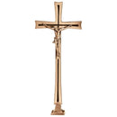 Figuras para nichos - Cruz con Cristo de Bronce 40x18cm - De pie 2189-40