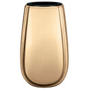 Vaso portafiori per ossari da 13cm - In bronzo, a parete - Con interno rimovibile in plastica 2302/P