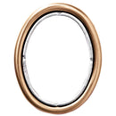 Marco de bronce para fotocerámica oval - diferentes medidas - Para pared - 247