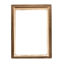 Marco de bronce para fotocerámica rectangular - diferentes medidas - Para pared - 250