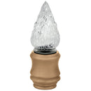 Lampada votiva 18cm - In bronzo, a terra 2546