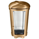 Farol portavelas para cementerio 26cm - De bronce, fijación a suelo 2652