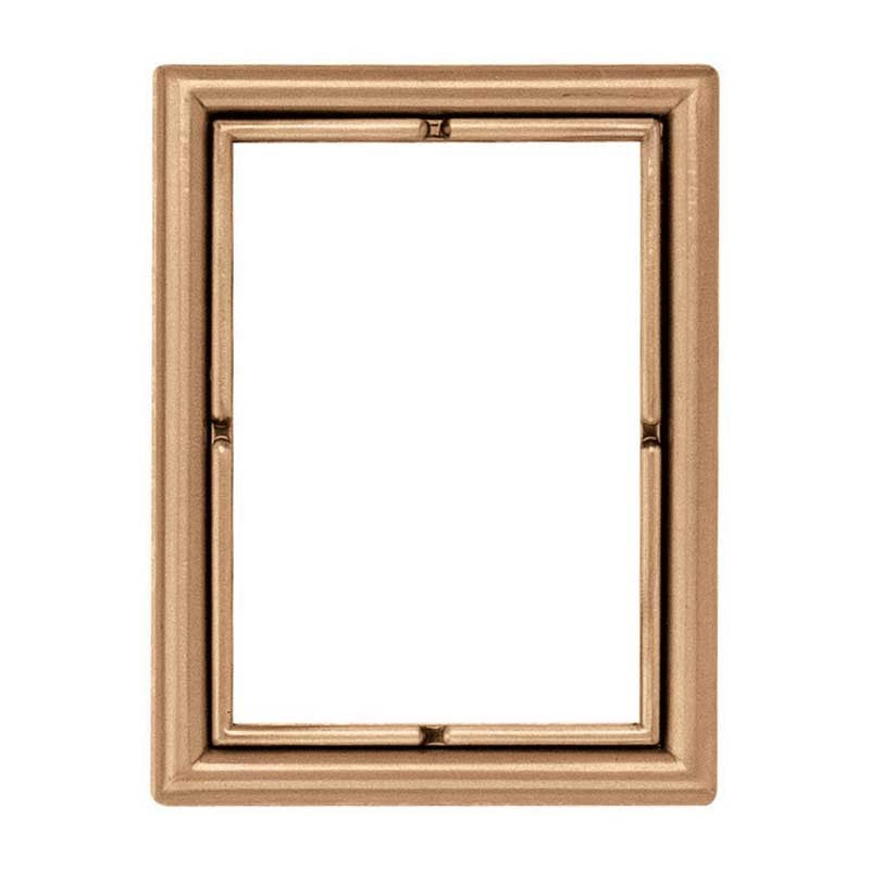 Cornice in bronzo per fotoceramica rettangolare - varie misure - A parete - 265