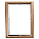 Marco de bronce para fotocerámica rectangular - diferentes medidas - Para pared - 277