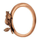 Marco de bronce para fotocerámica oval - diferentes medidas - Para pared - 286
