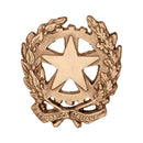 Figuras para nichos - Escudo De La República Italiana de Bronce 10cm - Fijación a pared 3016