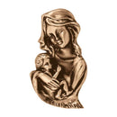 Plaque décorative en bronze - Madonna 19x11cm - Application murale 3017