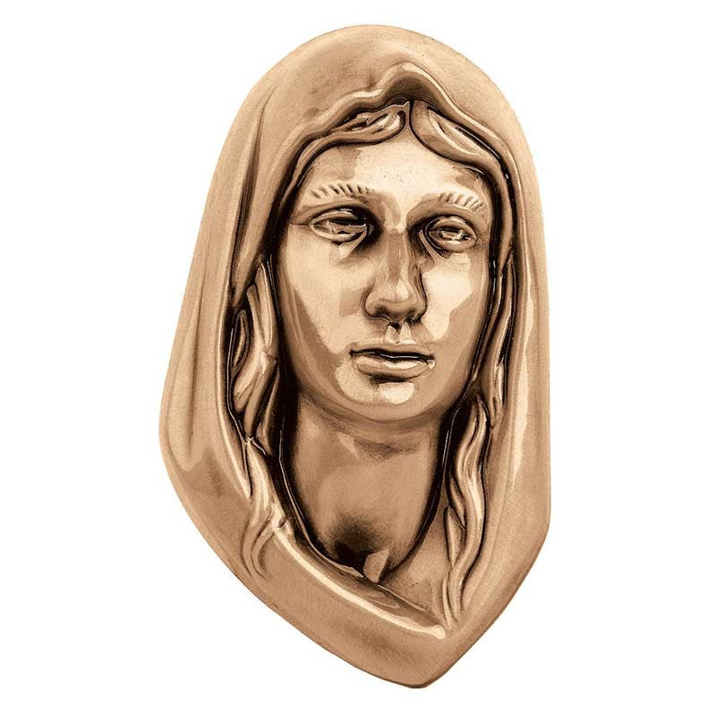 Bronzetafel Dekoration - Madonna 17x10cm - Wandapplikation 3049