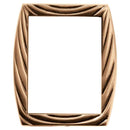 Marco de bronce para fotocerámica rectangular - diferentes medidas - Para pared - 307