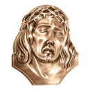 Plaque décorative en bronze - Christ 20cm - Application murale 3133-20